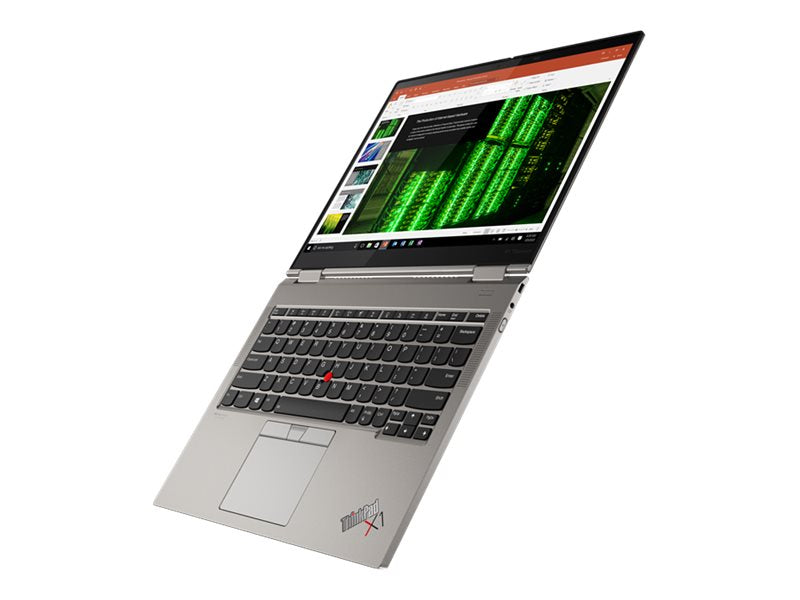 Lenovo ThinkPad X1 Titanium Yoga Gen 1 20QA - Inverted design - Intel Core i5 1130G7 / 1.8 GHz - Evo - Win 10 Pro 64-bit - Iris Xe Graphics - 16 GB RAM - 512 GB NVMe SSD - 13.5" IPS 2256 x touch screen 1504 (QHD) - Wi-Fi 6 - 4G LTE-A - titanium - kb