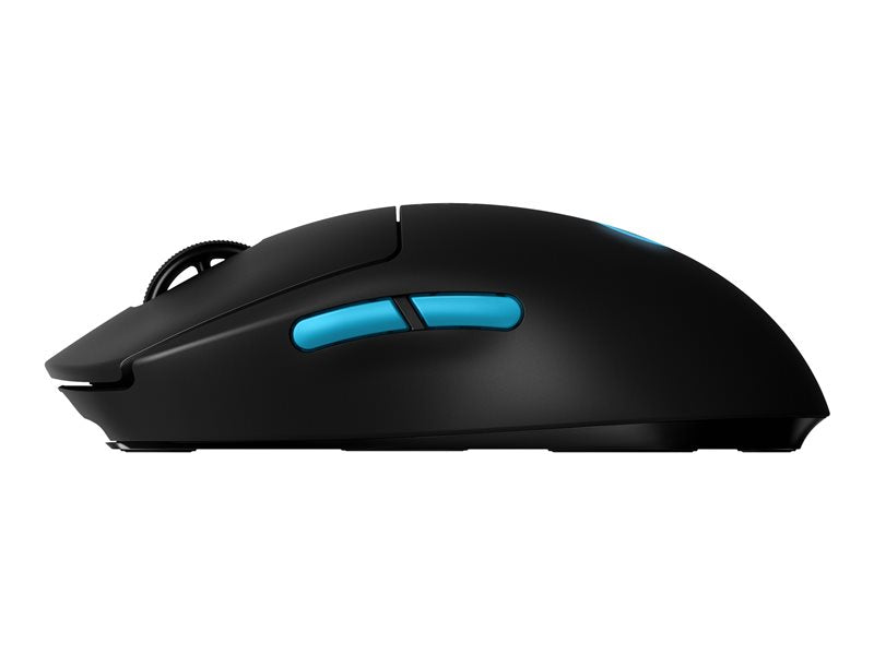 Logitech G Pro - Mouse - right- and left-handed - optical - 8 buttons - wireless - LIGHTSPEED - Logitech LIGHTSPEED receiver - shroud (910-005975)