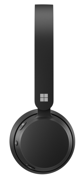 Microsoft Modern Wireless Headset for Business - Auscultadores - no ouvido - bluetooth - sem fios - preto - Certificado para Microsoft Teams