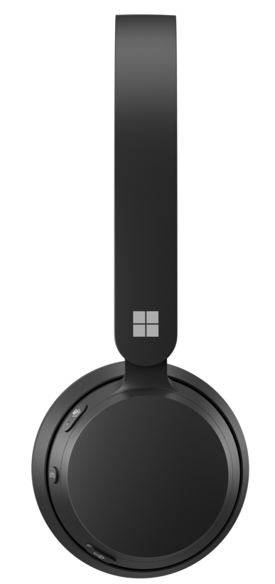 Microsoft Modern Wireless Headset for Business - Auscultadores - no ouvido - bluetooth - sem fios - preto - Certificado para Microsoft Teams