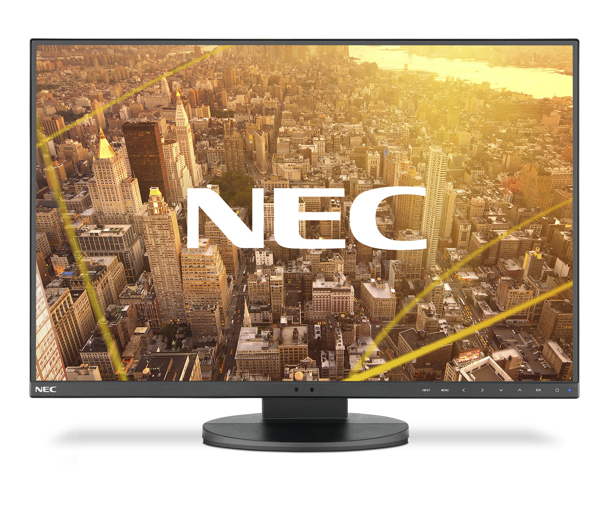 NEC MultiSync EA245WMi-2 - Pantalla LED - 24" - 1920 x 1200 - IPS - 300 cd/m² - 1000:1 - 6ms - HDMI, DVI-D, VGA, DisplayPort - Negro