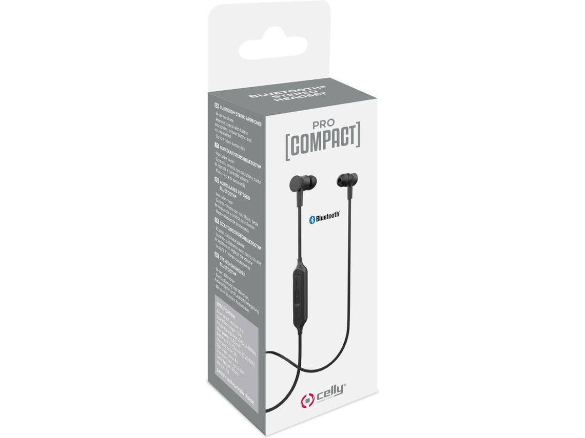 AURICULARES ESTÉREO PROCOMPACT BT BK