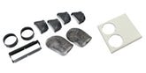 Kit de conductos SX de unidad de extracción de aire para rack de APC - Conductos de aire - para P/N: AR3106SP, AR9300SP, SRT1000RMXLI, SRT1000RMXLI-NC, SRT10RMXLIX806, SRT5KRMXLW-TW