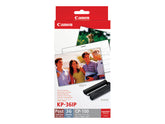 Canon KP-36IP - Print Cartridge / Paper Kit - for Canon SELPHY CP1000, CP1200, CP1300, CP1500, CP530, CP790, CP800, CP820, CP900, CP910 (7737A001)