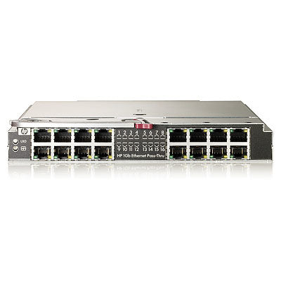 HPE 1Gb Ethernet Pass-Thru Module - Módulo de expansão - Gigabit Ethernet x 16 - para BLc3000 Enclosure, BLc7000 Three-Phase Enclosure, ProLiant c3000