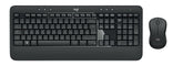 Logitech MK540 Advanced - Conjunto de teclado e rato - sem fios - 2.4 GHz - Alemão