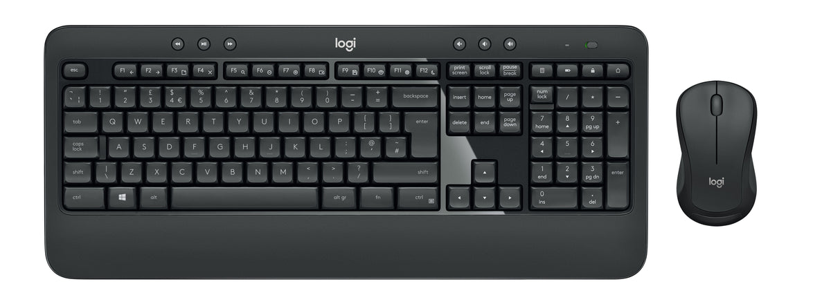 Logitech MK540 Advanced - Conjunto de teclado e rato - sem fios - 2.4 GHz - QWERTY - Italiano