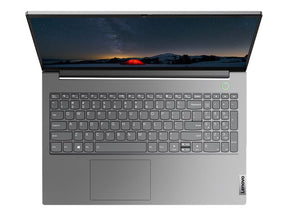 Lenovo ThinkBook 15 G3 ACL 21A4 - AMD Ryzen 7 5700U / 1.8 GHz - Win 11 Pro - Radeon Graphics - 16 GB RAM - 512 GB SSD NVMe - 15.6" IPS 1920 x 1080 (Full HD) - Wi-Fi 6 - cinzento mineral de duplo tom - kbd: Português