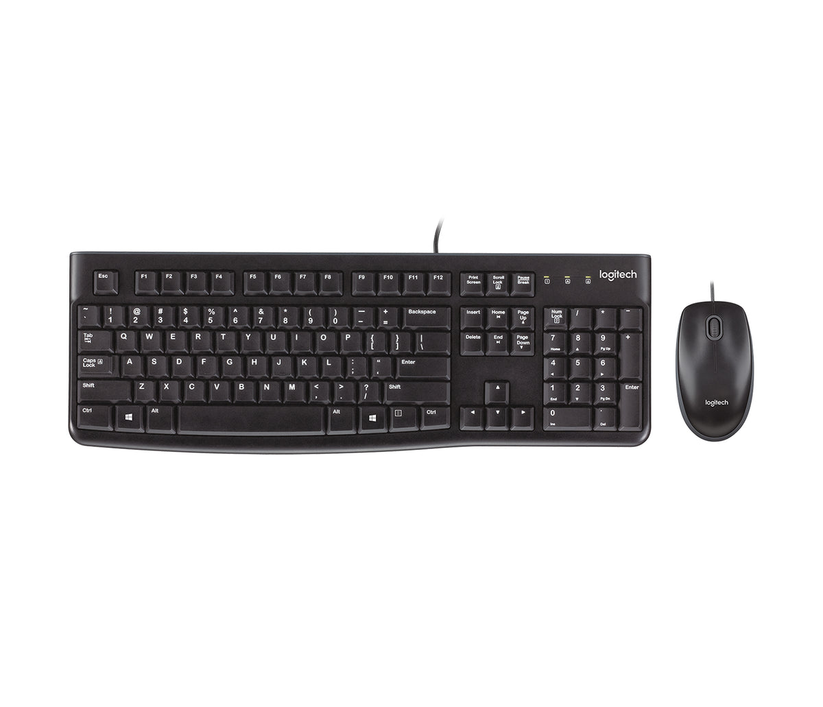 Logitech Desktop MK120 - Combinación de teclado y ratón - USB - Inglés