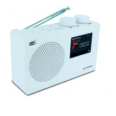 METRONIC RADIO DAB+ &amp; FM RDS WHITE