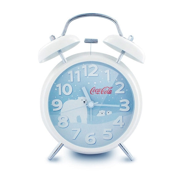 RELOJ ALARMA METRONIC OSO VINTAGE COCA-COLA ANALÓGICO