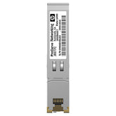 HPE X120 - SFP Transceiver Module (mini-GBIC) - GigE - 1000Base-T - RJ-45 - for HP 3100, HPE 12504, 3600, 5500, 7506, FlexFabric 1.92, 11908, 12902, FlexNetwork MSR3048