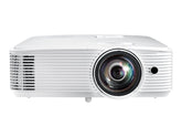 Optoma H117ST - DLP projector - portable - 3D - 3800 ANSI lumens - WXGA (1280 x 800) - 16:10 - fixed lens short throw