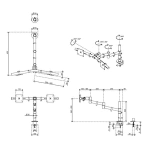 Viewgo monitor arm - desk