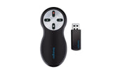 Kensington Si600 Wireless Presenter with Laser Pointer - Controlo remoto de apresentação - 4 botões - RF - preto