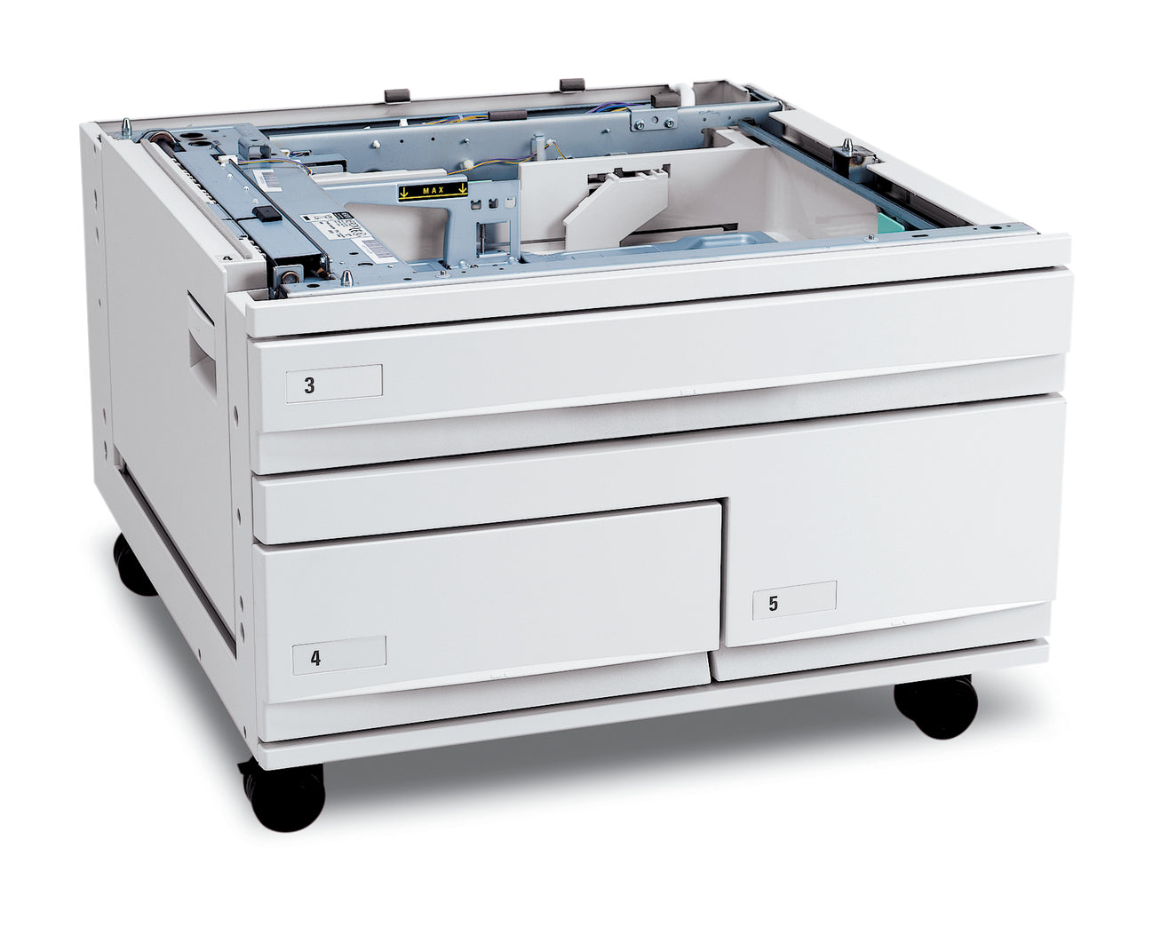 Xerox High Capacity Feeder - Drawer and Media Tray - 2500 Sheets In 3 Tray(s) - for Phaser 7760DN, 7760DNM, 7760DX, 7760DXM, 7760GX, 7760GXM, 7760N, 7760NM