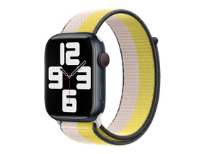 APPLE BRACELET OAT MILK/LEMON ZEST SPORT LOOP 45mm