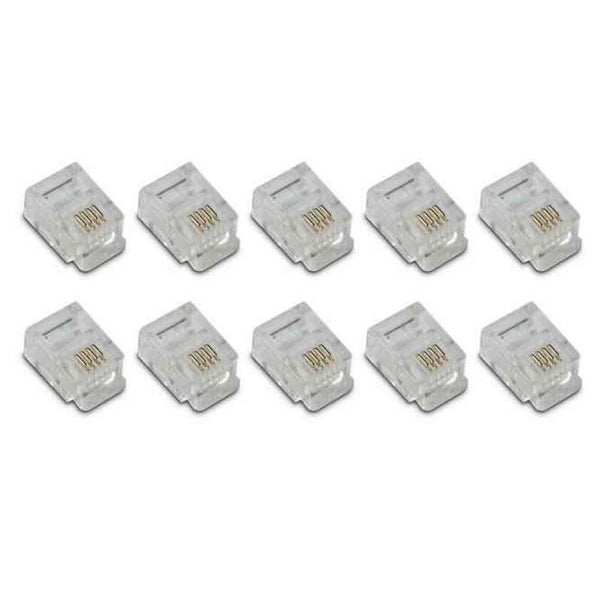 METRONIC PACK 10 CONECTORES RJ11