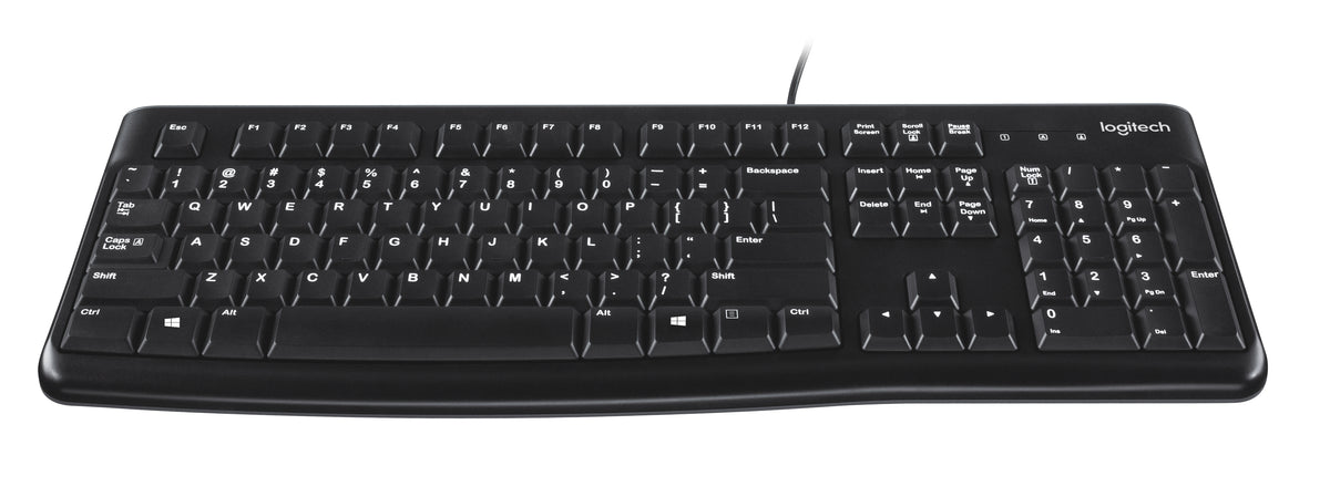 Logitech K120 para empresas - Teclado - USB - Estándar internacional de EE. UU.