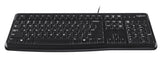 Logitech K120 para empresas - Teclado - USB - Estándar internacional de EE. UU.