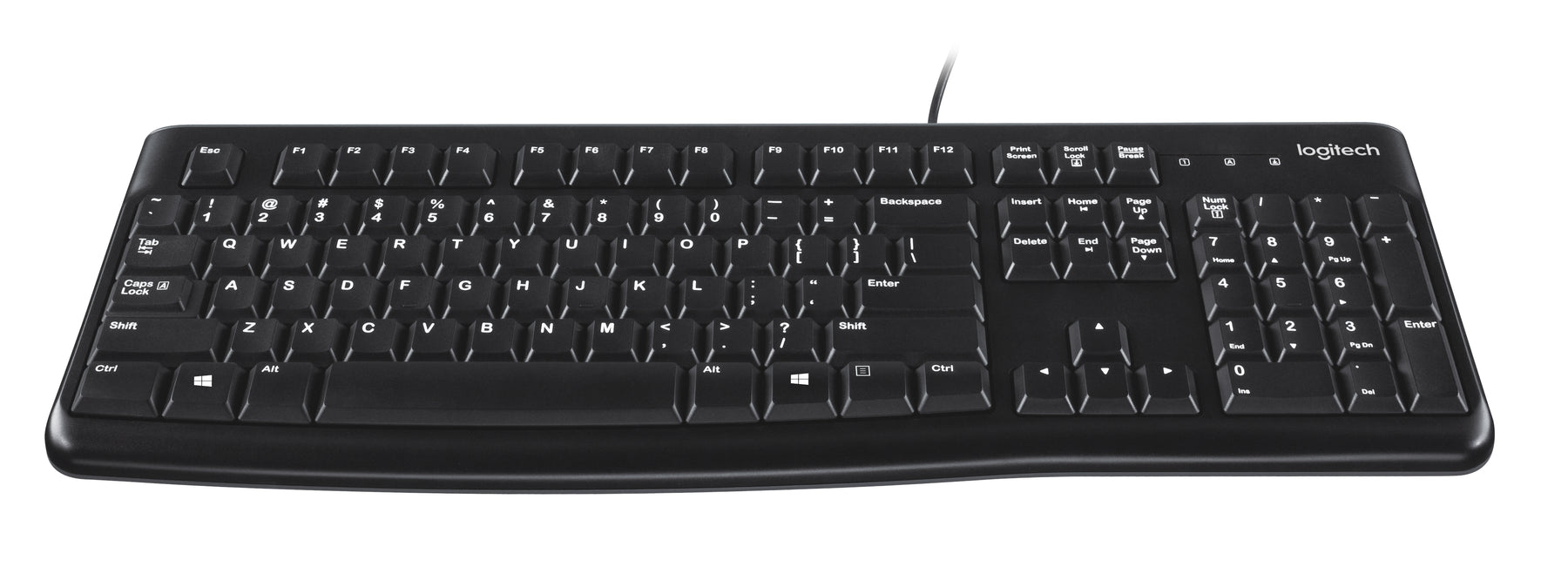 Logitech K120 for Business - Keyboard - USB - US International Standard