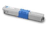 OKI - Cyan blue - original - toner cartridge - for OKI MC561, MC561dn, MC562dn, MC562dnw, MC562w, C510dn, 511dn, 530dn