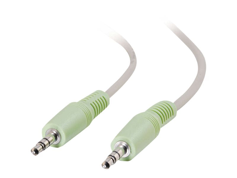 C2G - Audio Cable - Mini Stereo Male Port to Mini Stereo Male Port - 2m - Shielded (80108)