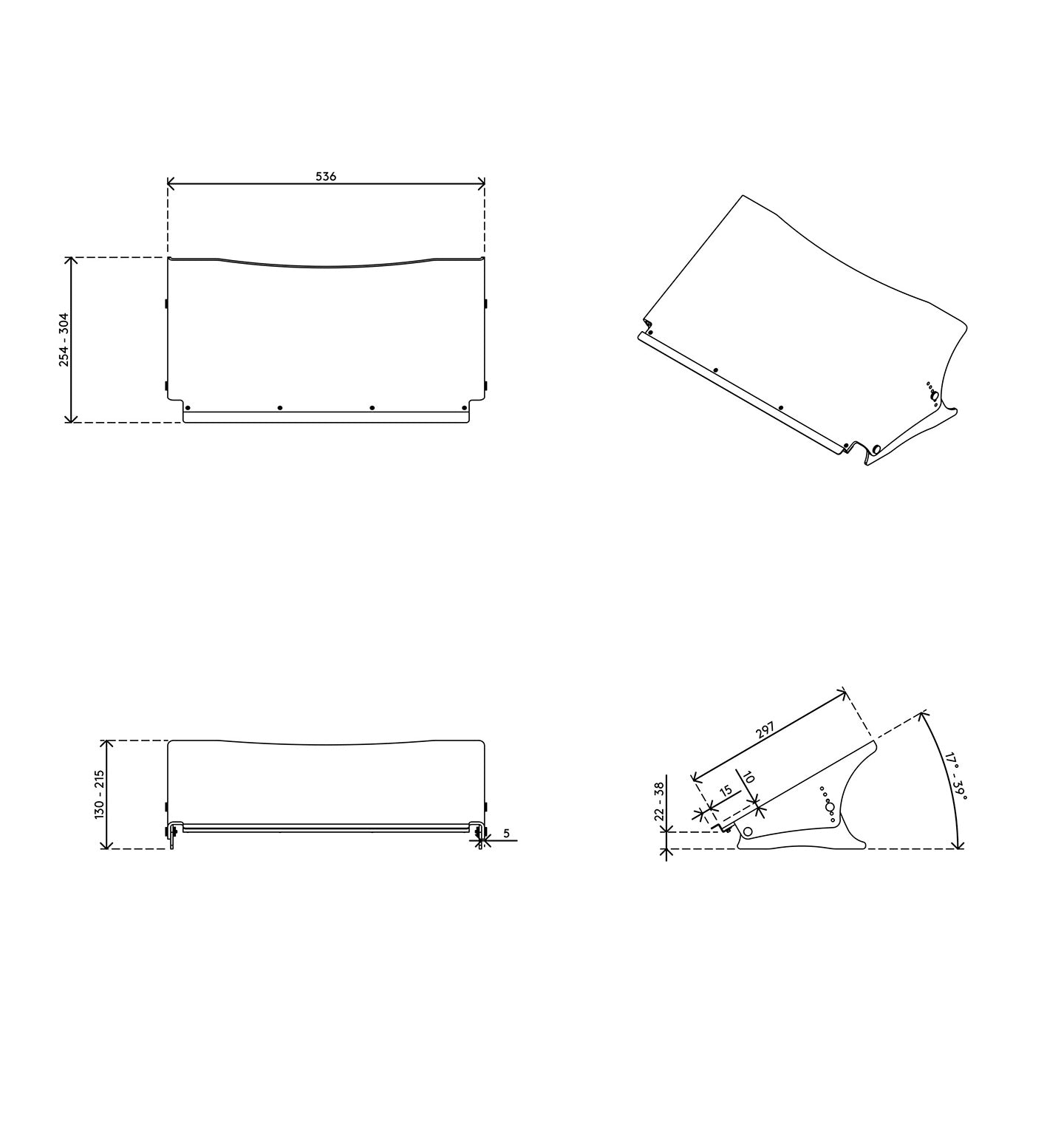 Portadocumentos Addit ErgoDoc® - ajustable 440