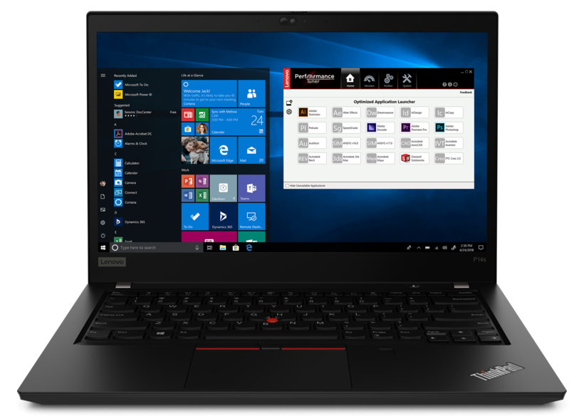 Lenovo ThinkPad P14s Gen 2 20VX - Intel Core i7 1165G7 / 2.8 GHz - Win 10 Pro 64-bit - Quadro T500 - 16 GB RAM - 512 GB SSD TCG Opal Encryption 2, NVMe - 14" IPS 1920 x 1080 (Full HD) - Wi-Fi 6 - black - kbd: English