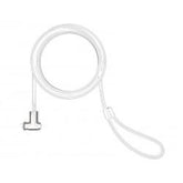 Compulocks Universal Security Cable Lock - Security Cable Lock - White - 1.83 m