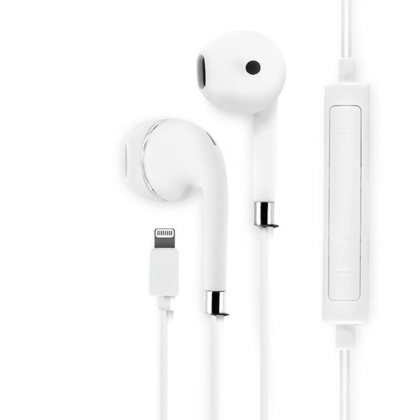 MOOOV EARPHONES LIGHTNING MFI 1.2MC/MICRO WHITE