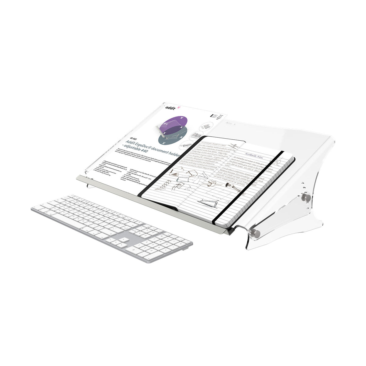 Addit ErgoDoc® document holder - adjustable 440