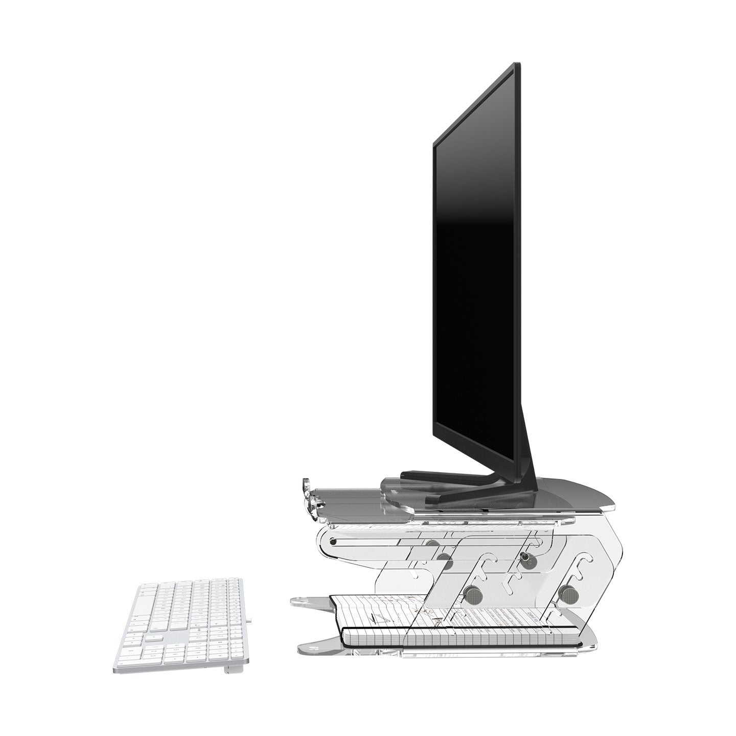 Add monitor riser - adjustable 570