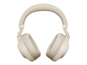 Jabra Evolve2 85 MS Estéreo - Auriculares - Tamaño completo - Bluetooth - Inalámbrico, con cable - Cancelación de ruido activa - Conector de 3,5 mm - Aislamiento de ruido - Beige - Certificado para equipos