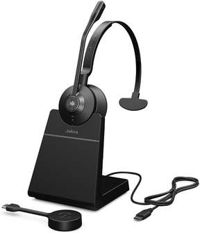 Jabra Engage 55 Mono - Headphones - On Ear - DECT - Wireless - Certified for Microsoft Teams (9553-475-111)