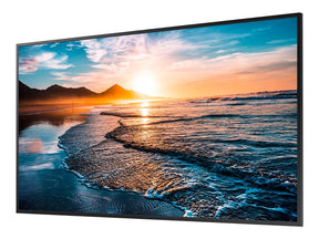 Samsung QH43R - Pantalla LCD serie QHR de clase diagonal de 43" con retroiluminación LED - Señalización digital - Tizen OS 4.0 - 4K UHD (2160p) 3840 x 2160 - HDR - Retroiluminación New Edge - Negro