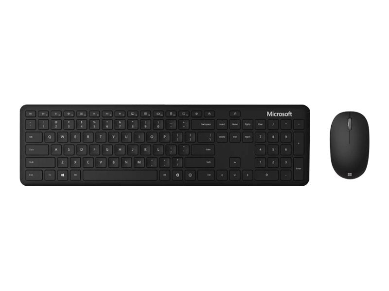 Microsoft Bluetooth Desktop - For Business - Keyboard and Mouse Combo - Wireless - Bluetooth 4.0 - Spanish - Matte Black