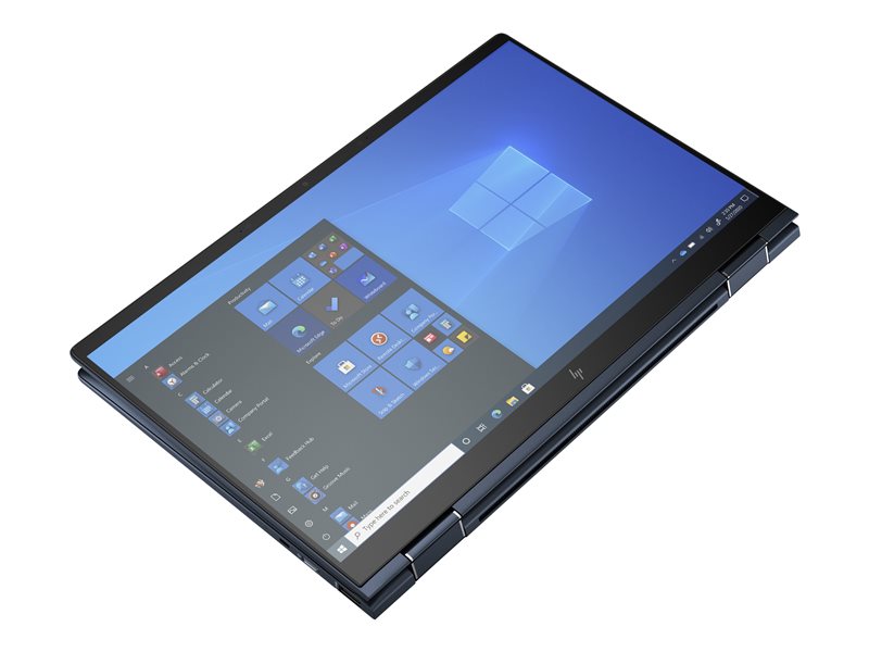 HP Elite Dragonfly G2 Notebook - Inverted Design - Intel Core i5 1135G7 / 2.4 GHz - Win 10 Pro 64-bit - Iris Xe Graphics - 8 GB RAM - 256 GB SSD NVMe, TLC - 13.3" IPS Touch Screen 1920 x 1080 (Full HD) - Wi-Fi 6 - galaxy blue - kbd: English