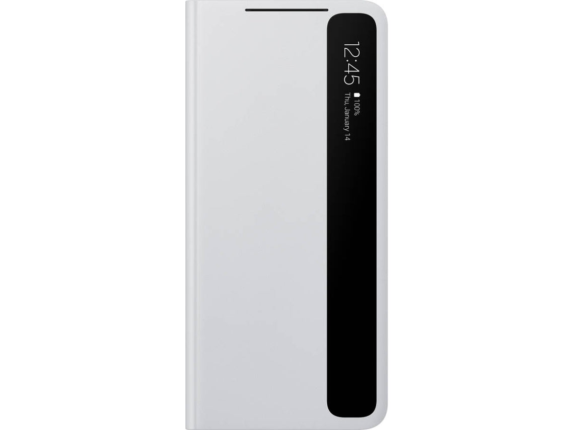 FUNDA CLEAR VIEW S21 ULTRA GRIS