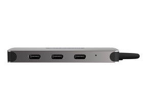 Sitecom CN 386 - Hub - 3 x USB-C + 1 x USB-C (fuente de alimentación) - escritorio