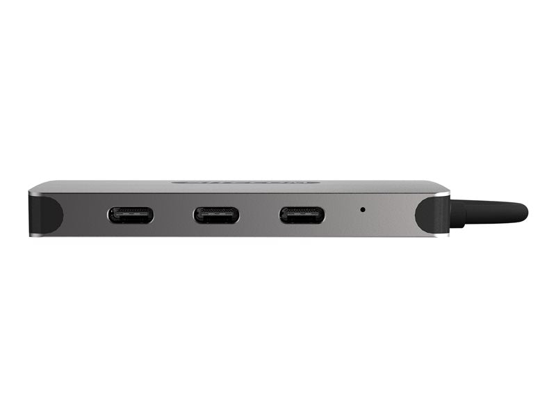 Sitecom CN 386 - Hub - 3 x USB-C + 1 x USB-C (fuente de alimentación) - escritorio