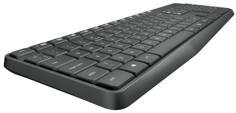 Logitech MK235 - Keyboard and Mouse Combo - Wireless - 2.4GHz - Swiss