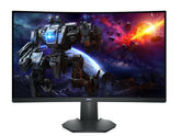 Dell 27 Gaming Monitor S2722DGM - LED Monitor - gaming - curved - 27" - 2560 x 1440 QHD @ 165 Hz - VA - 350 cd/m² - 3000:1 - 1ms - 2xHDMI, DisplayPort - with 3 years Advanced Exchange service