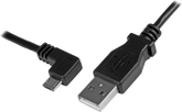 CABLE 1M MICRO USB ACODADO (USBAUB1MLA)