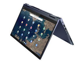 Lenovo ThinkPad C13 Yoga Gen 1 Chromebook 20UX - Inverted Design - AMD Ryzen 5 3500C / 2.1GHz - Chrome OS - Radeon Graphics - 8GB RAM - 128GB SSD NVMe - 13.3" IPS Touch Screen 1920 x 1080 (Full HD) - Wi-Fi -Fi 6 - abyss blue - kbd: English