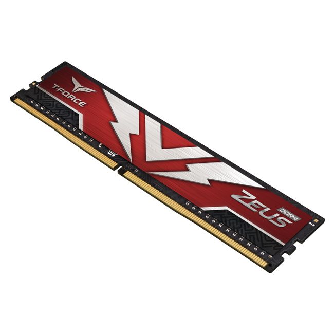 Dimm Team Group T-FORCE Zeus 8GB DDR4 3200Mhz CL20 ROJO