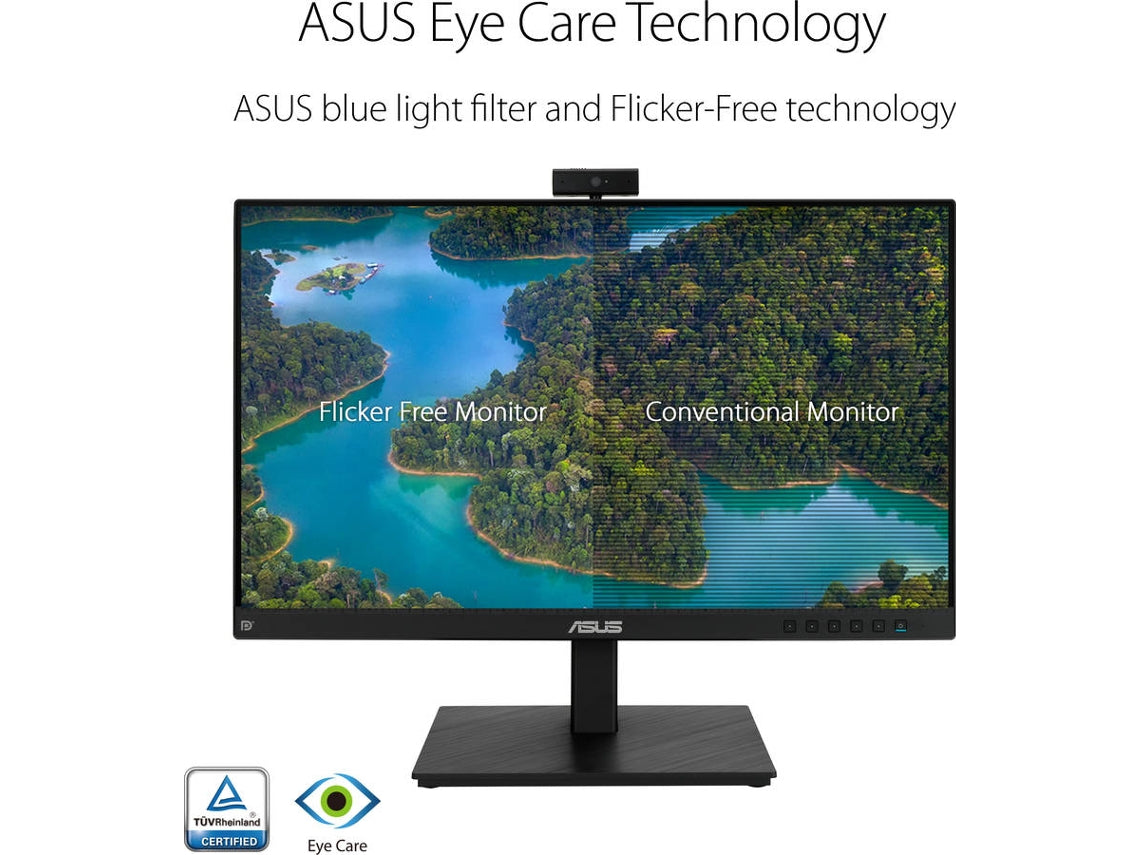 ASUS BE24EQSK - Monitor LED - 23,8" - 1920 x 1080 Full HD (1080p) @ 75 Hz - IPS - 300 cd/m² - 1000:1 - 5 ms - HDMI, VGA, DisplayPort - altavoces