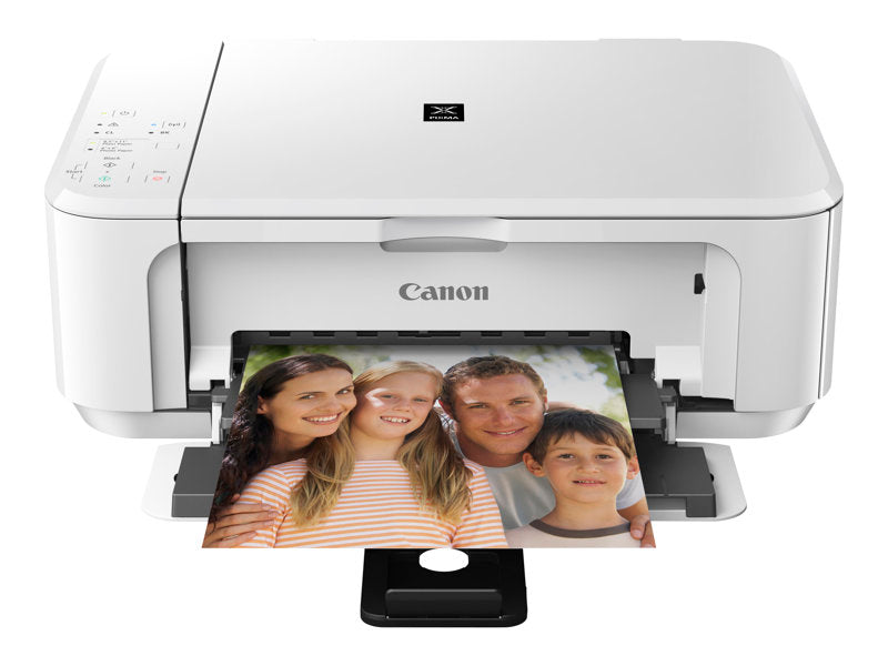 Canon PIXMA MG3550 - Multifunction Printer - Color - Inkjet - 216 x 297 mm (original) - A4/Legal (media) - up to 9.9 ipm (print) - 100 sheets - USB 2.0, Wi-Fi(n) - white (8331B025AA?CF)