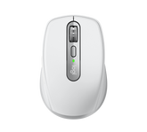 Logitech MX Anywhere 3 for Business - Mouse - Laser - 6 Buttons - Wireless - Bluetooth, 2.4GHz - Logitech Logi Bolt USB Receiver - Pale Gray