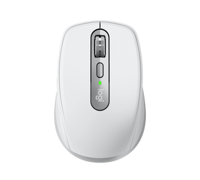 Logitech MX Anywhere 3 for Business - Mouse - Laser - 6 Buttons - Wireless - Bluetooth, 2.4GHz - Logitech Logi Bolt USB Receiver - Pale Gray